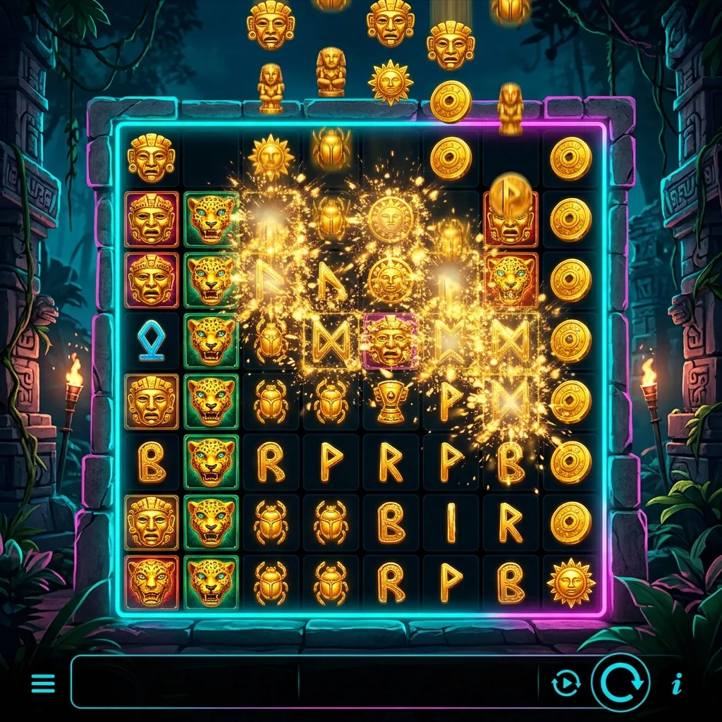 Каскадные барабаны в слоте Gold Series